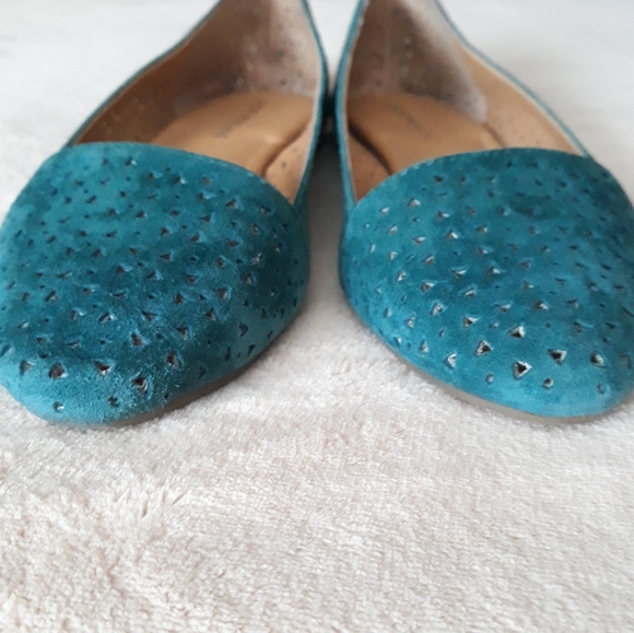 Lucky Brand Emerald Green Archh2 Flats - Picture 6 of 11